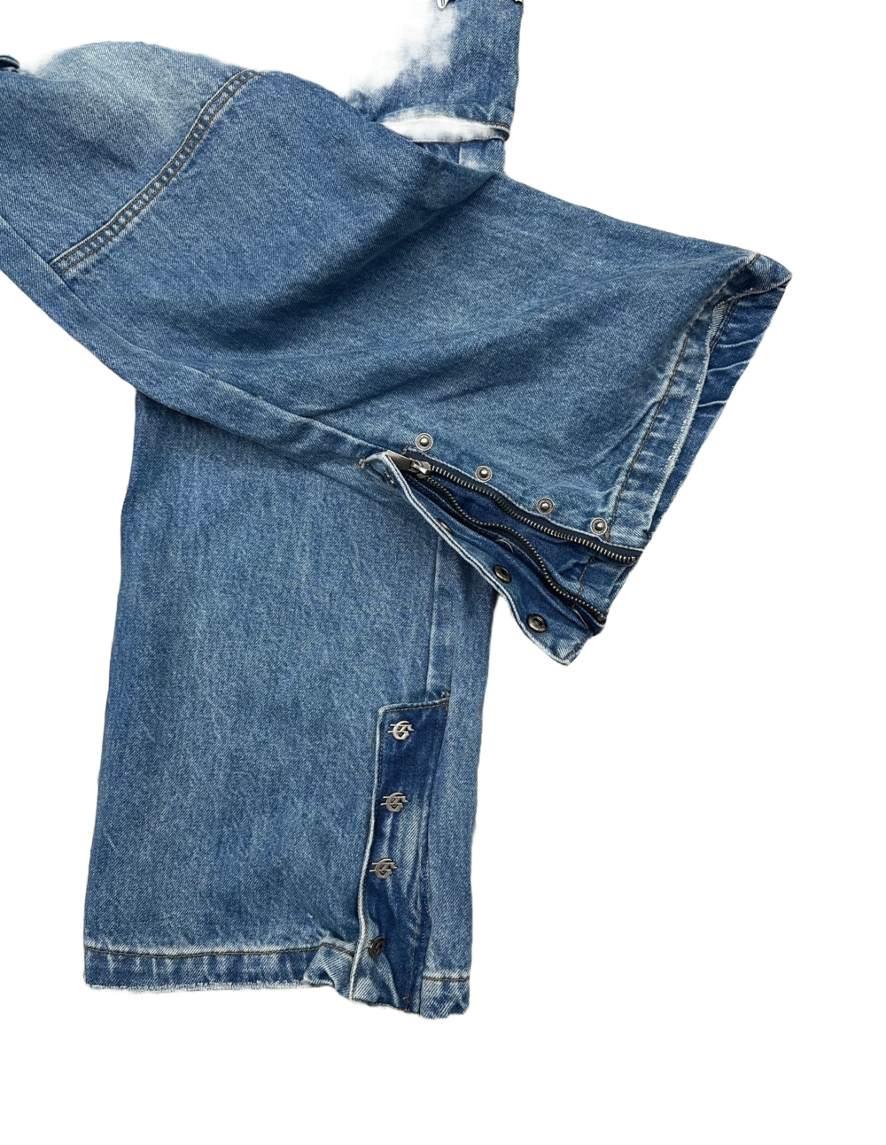 Godspeed Double pocket Flared Cargo Denim - Image 3