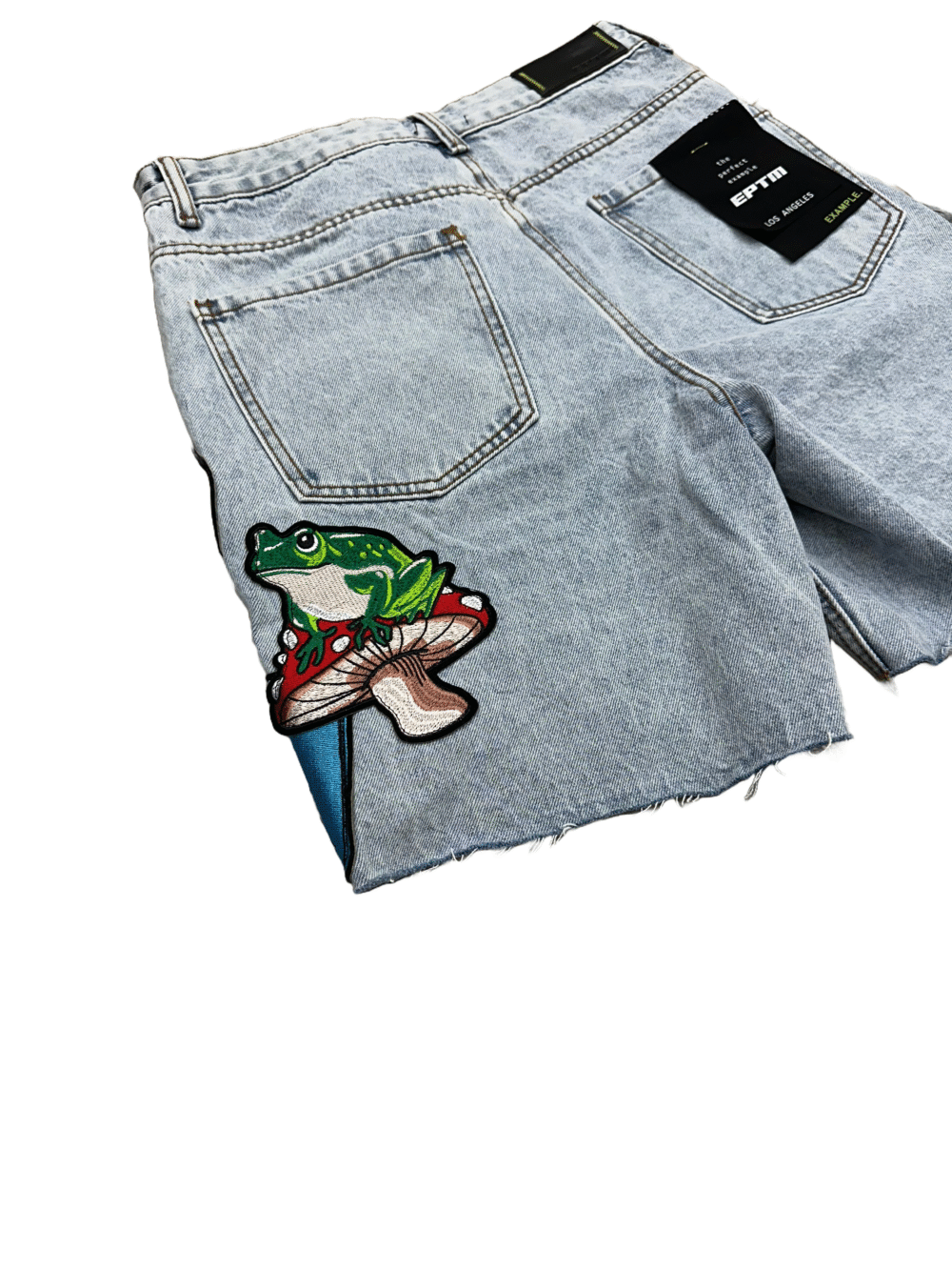 EPTM Trippy Denim Shorts - Image 3