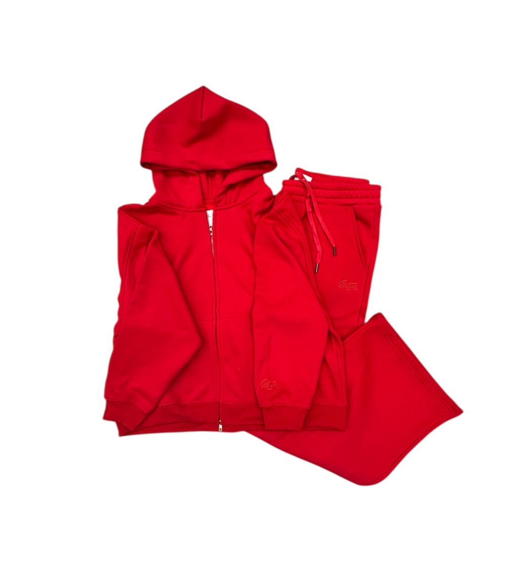 EPTM Perfect Zip Up Hoodie And Baggy Fleece Pants Set