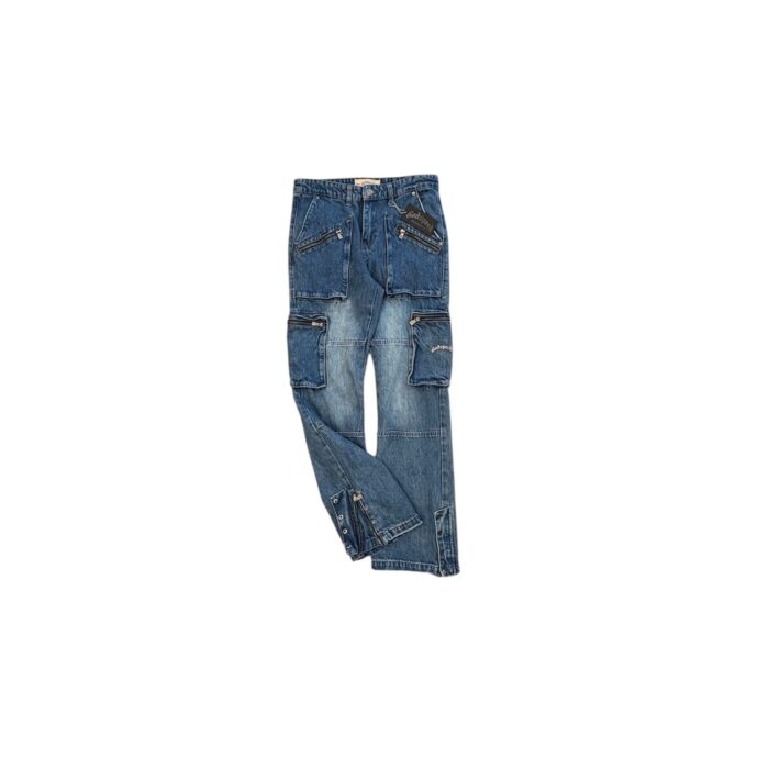 Godspeed Double pocket Flared Cargo Denim