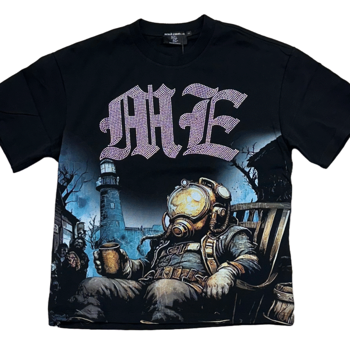 Mixed Emotion Astronaut Rhinestone Tee