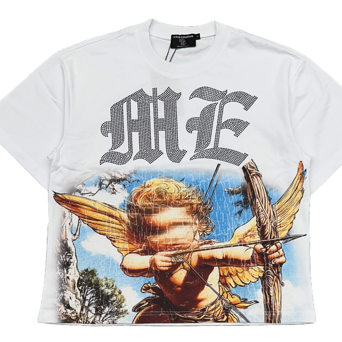 Mixed Emotion Angel Rhinestone Tee