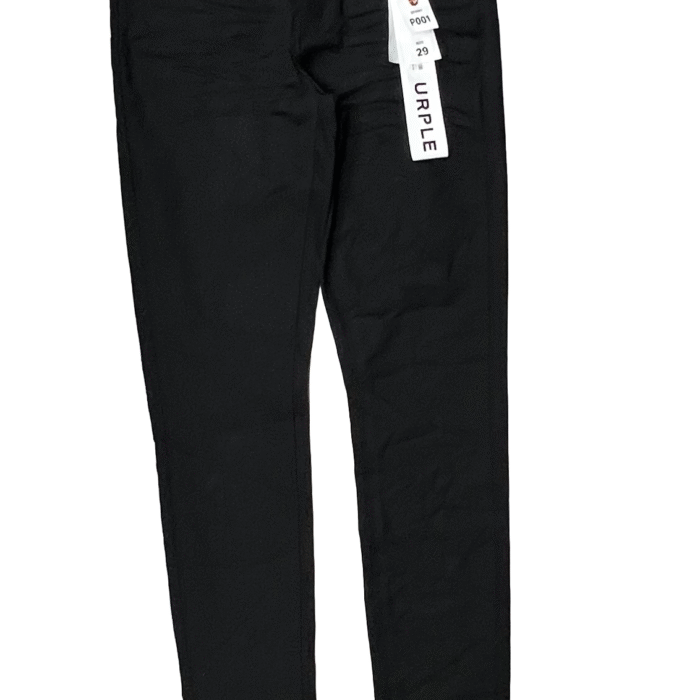 Purple Brand P001 Black Raw Jeans