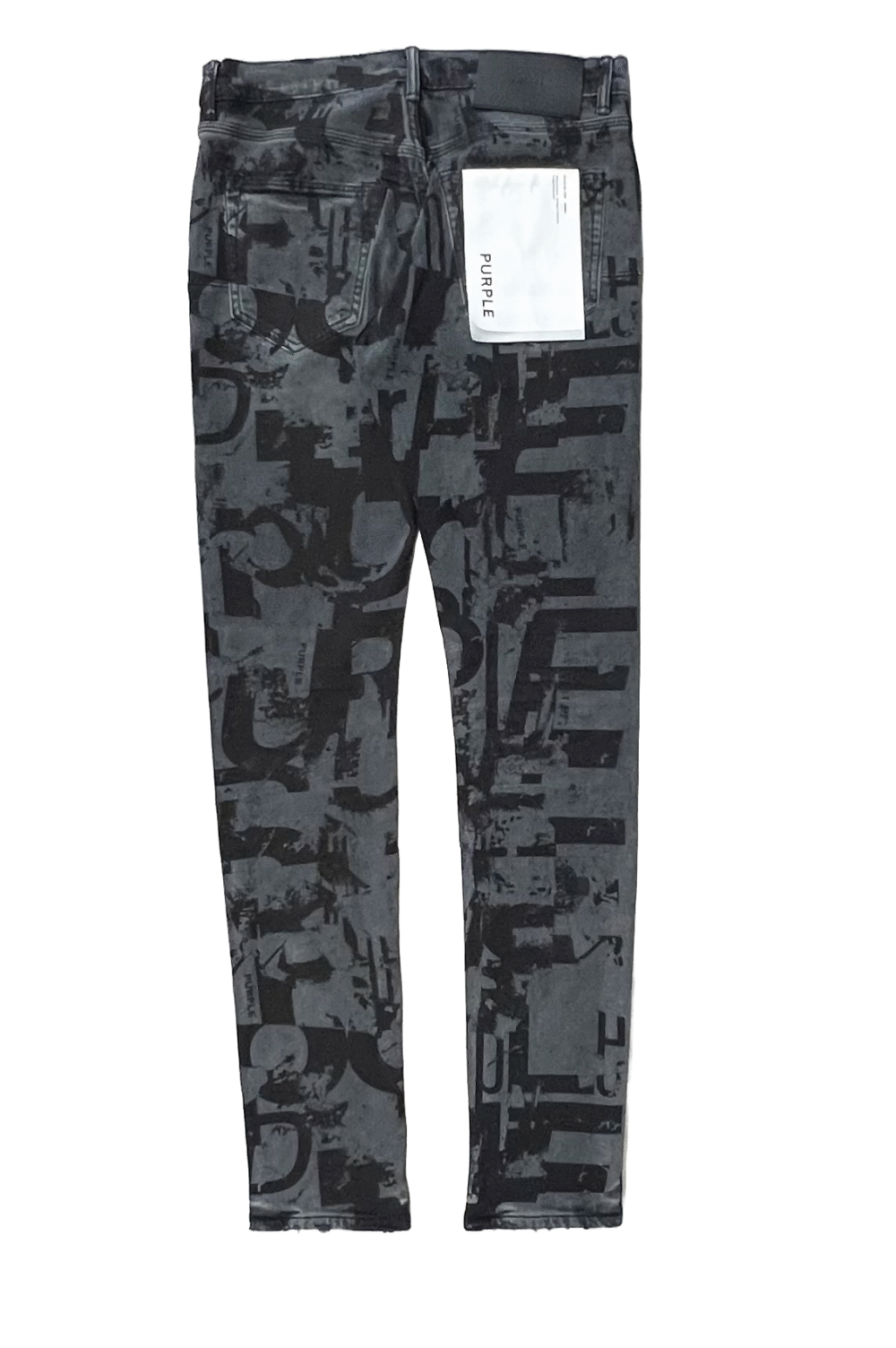 Purple Brand P001 Grunge Print Jeans - Image 2