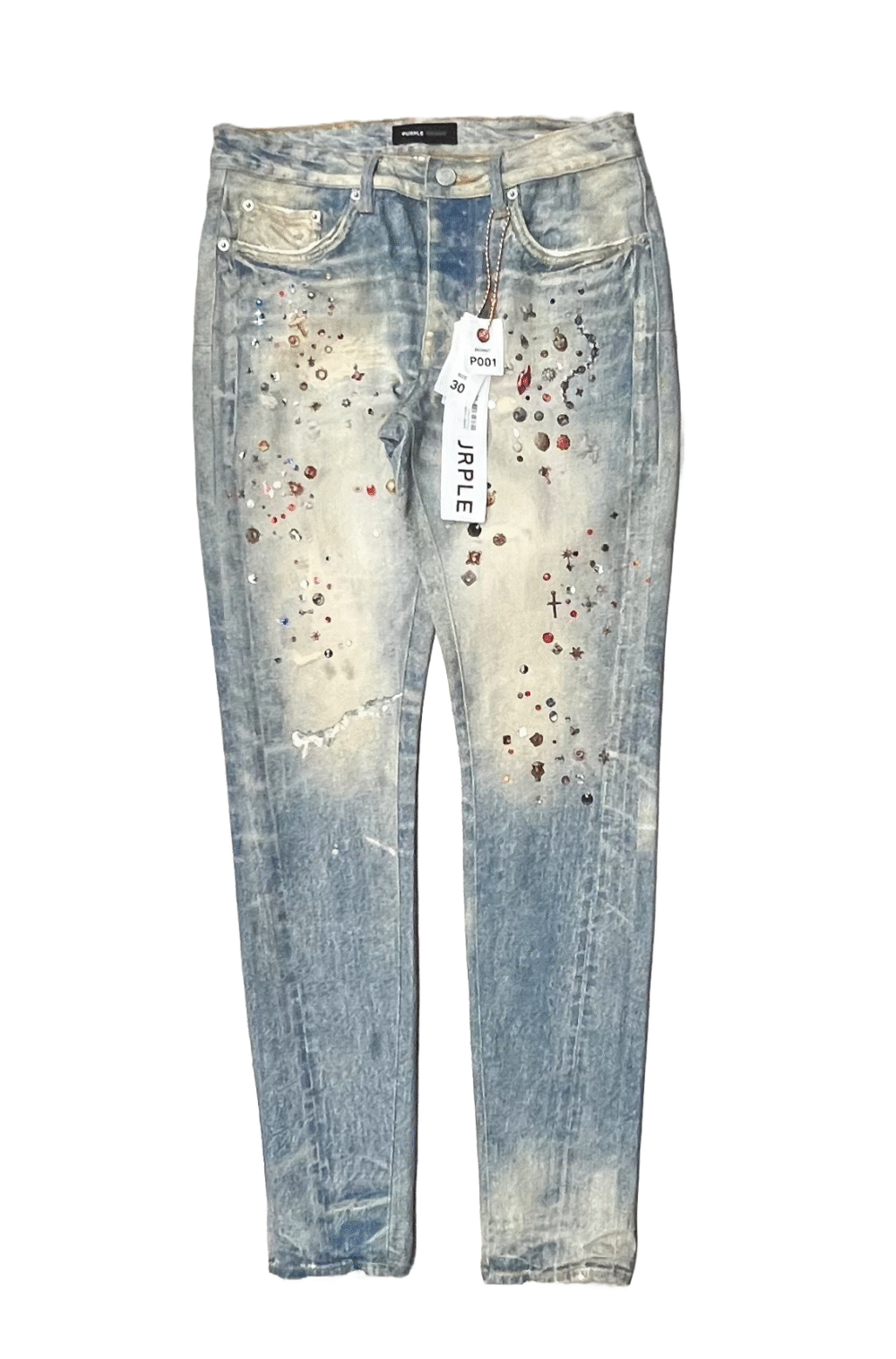 Purple Brand P001 Cyanine Jewel Jeans