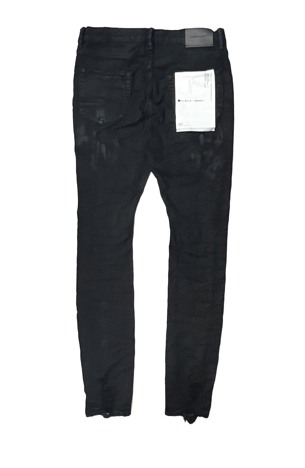 Purple Brand P001 Black Oil Spill Jeans - Image 2