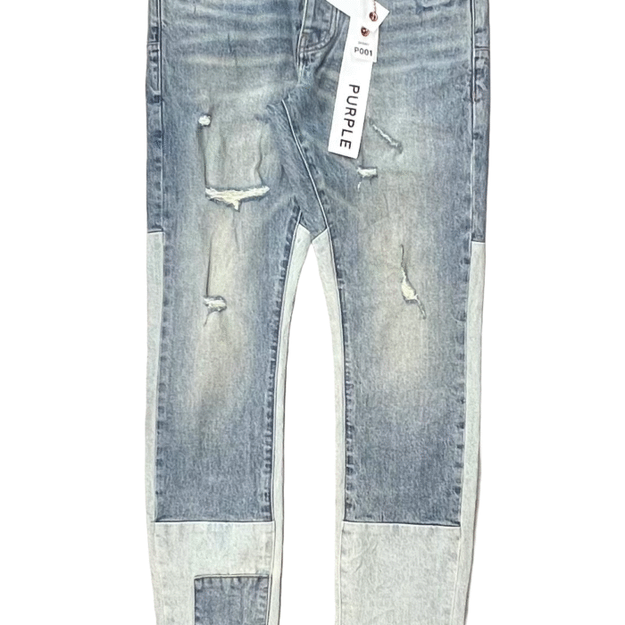 Purple Brand P001 Skinny Patchwork Jeans