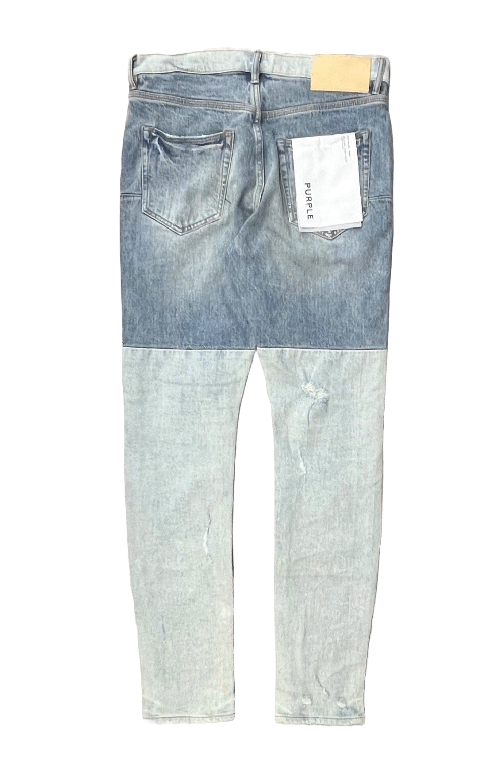 Purple Brand P001 Skinny Patchwork Jeans - Image 2