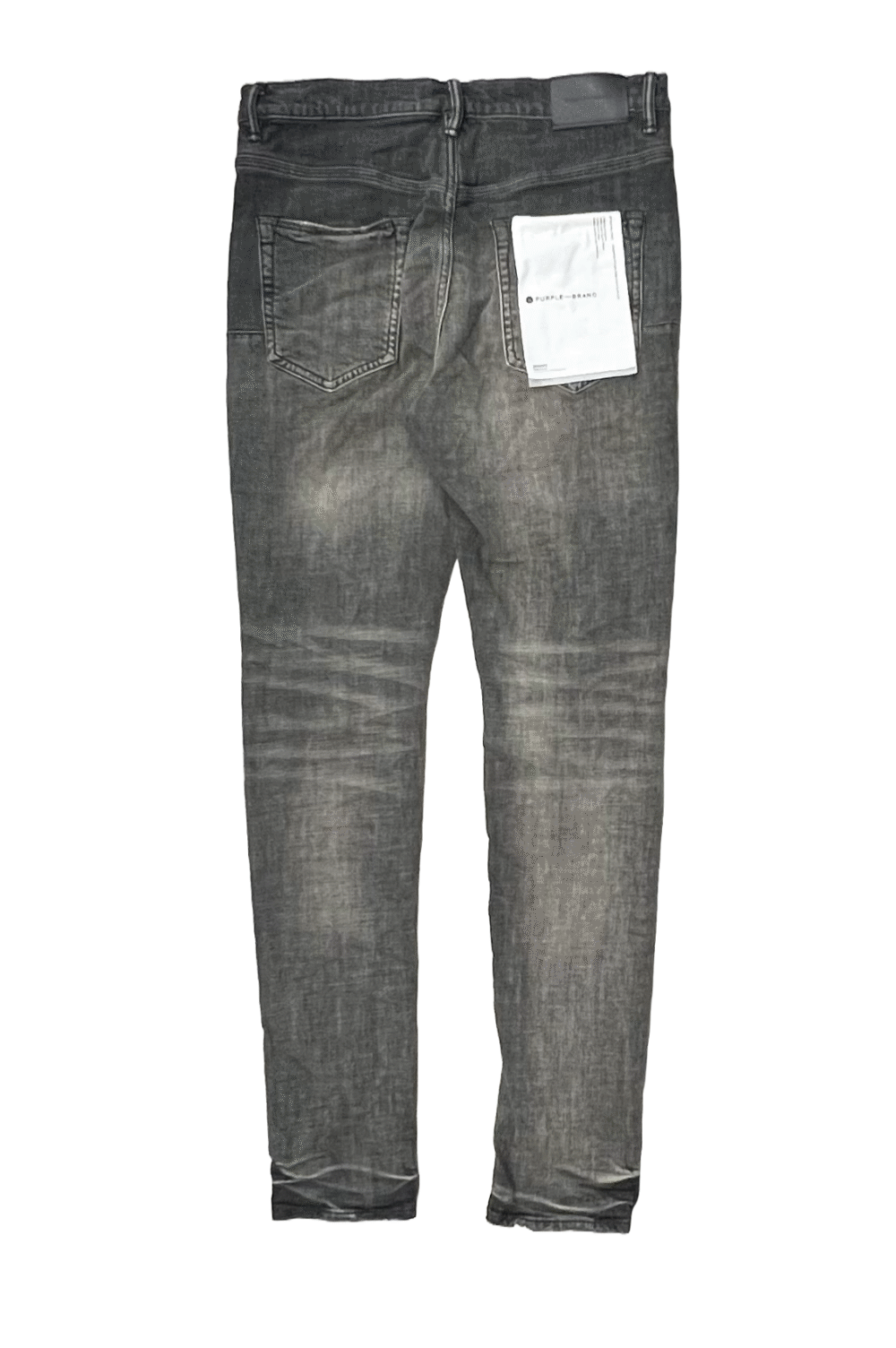 Purple Brand P002 Grey Dirty Blowout Jeans - Image 2