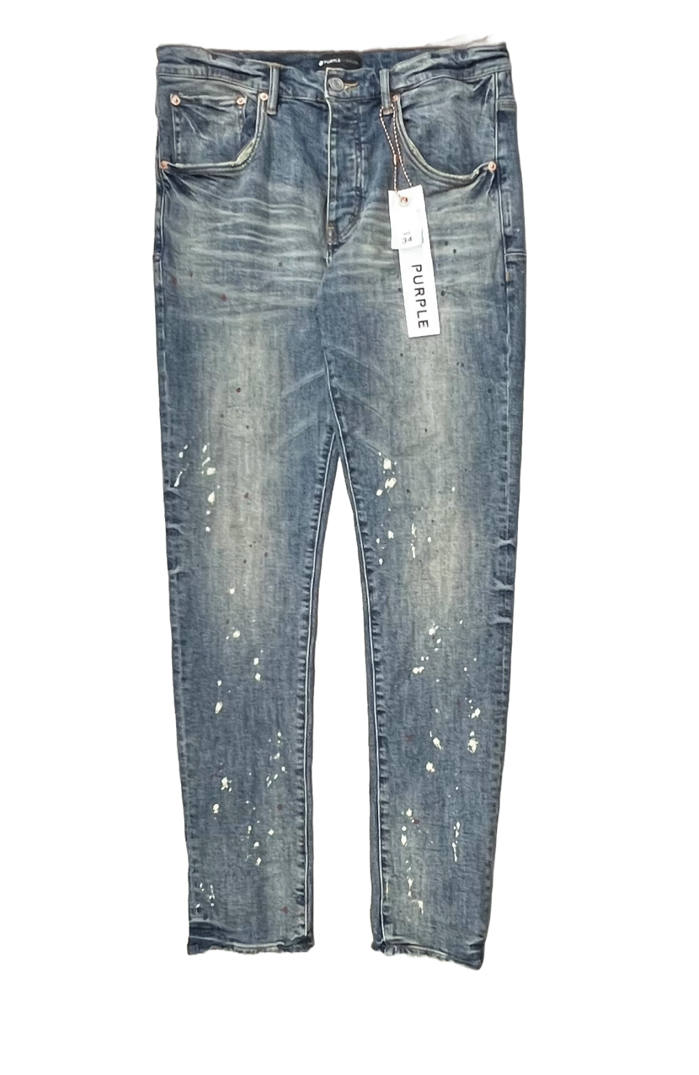 Purple Brand P002 Vintage Spotted Indigo Jeans