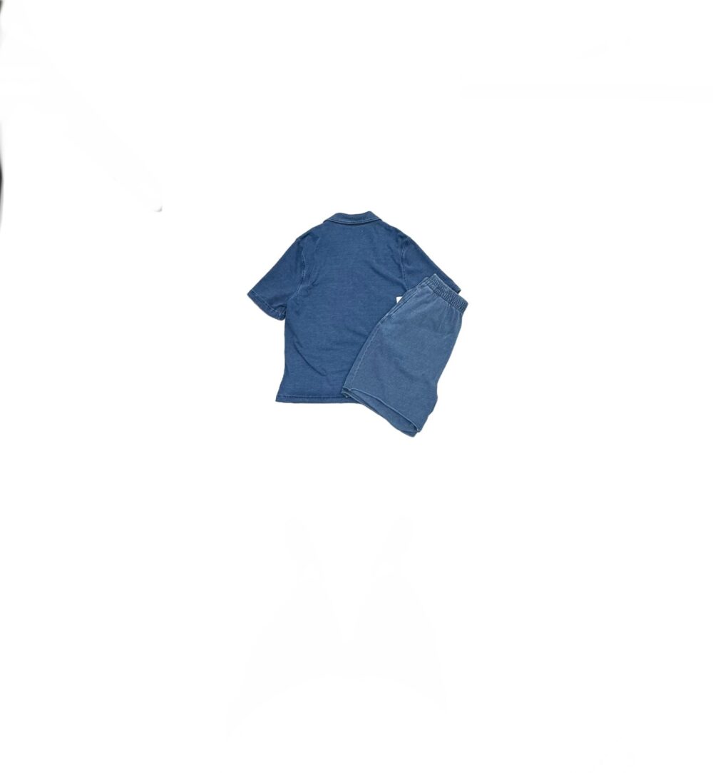 Purple Brand Knit Camp Shirt & Shorts - Image 2