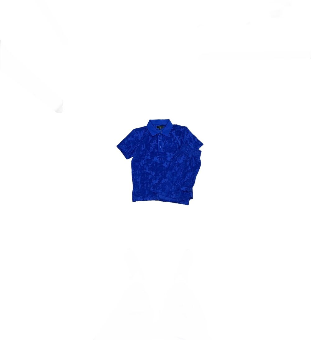 Purple Brand Gothic Camo Polo Shirt & Shorts