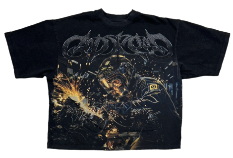 Godspeed Steel Sharpens Steel Tee