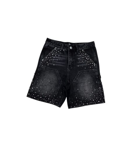 EPTM Spotty Denim Shorts