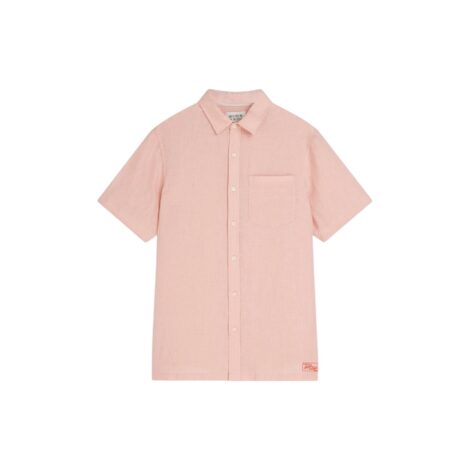 SCOTCH AND SODA Seasonal Core Linen Regular-Fit Short Sleeved Shirt